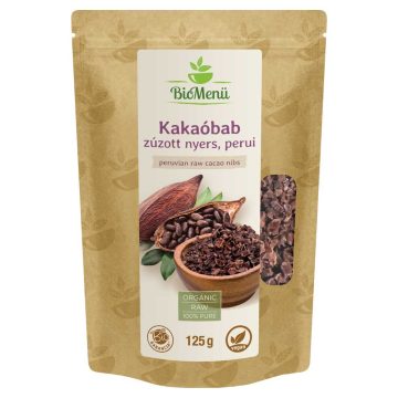 BioMenü Organic Peruvian Raw Cacao Nibs 125 g