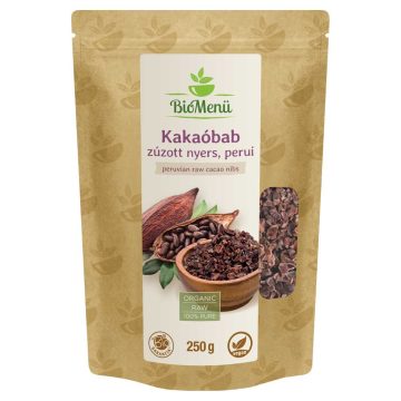 BioMenü Organic Peruvian Raw Cacao Nibs 250 g