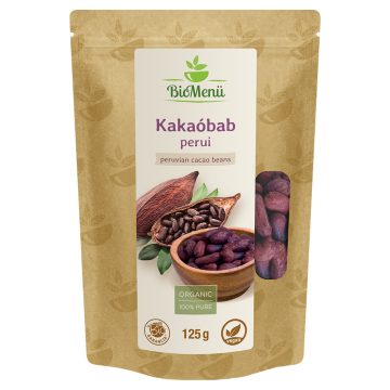 BioMenü Organic Peruvian Cacao Beans 125 g