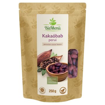 BioMenü Organic Peruvian Cacao Beans 250 g