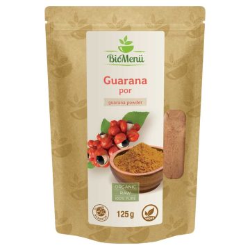 BioMenü Organic Guarana Powder 125 g CLOSE TO EXPIRY DATE