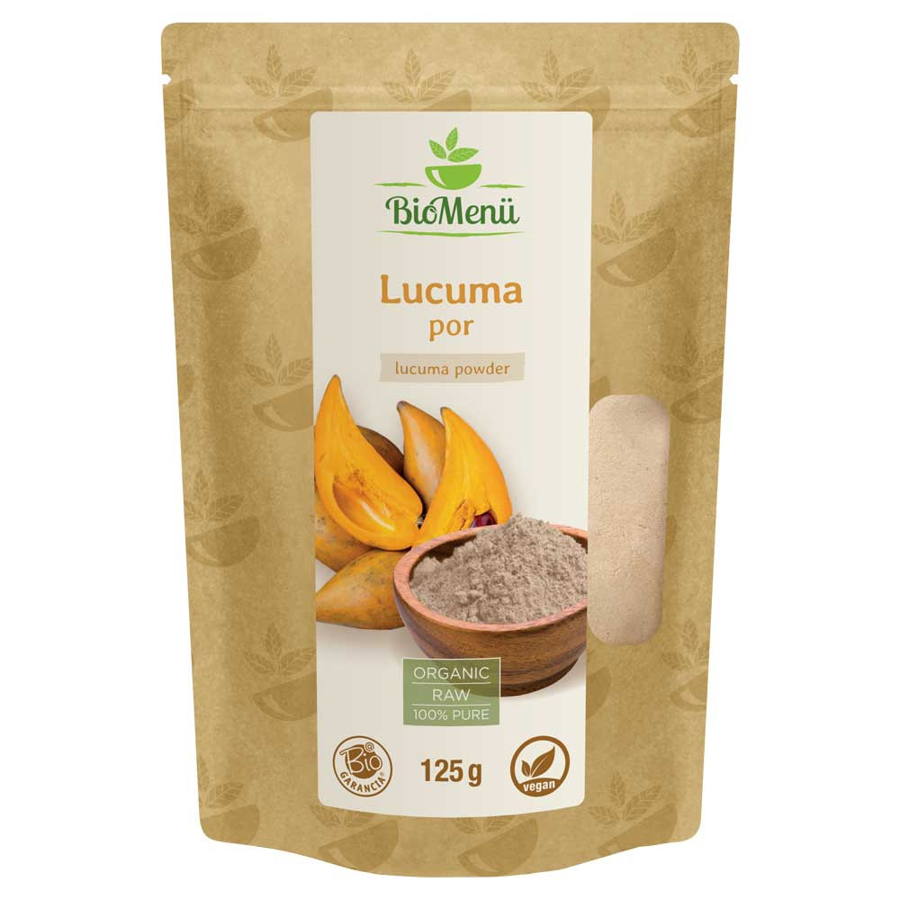 BioMenü Organic Lucuma Powder 125 g - BioMenü