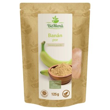 BioMenü Organic Banana Powder 125 g CLOSE TO EXPIRY DATE