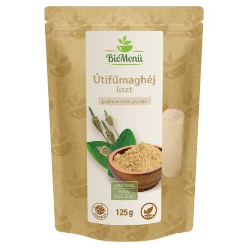 BioMenü Organic Psyllium Husk Powder 125 g