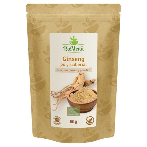 BioMenü Organic Siberian Ginseng powder 60 g