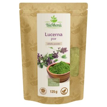 BioMenü Organic Alfalfa Powder 125 g CLOSE TO EXPIRY DATE