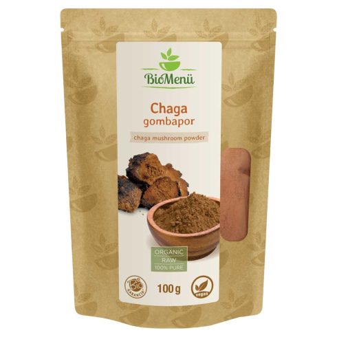 BioMenü Organic Chaga Mushroom Powder 100 g