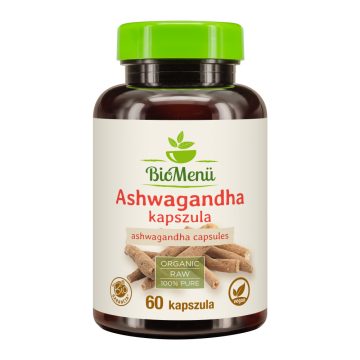 BioMenü Organic Ashwagandha Capsules 60 pcs