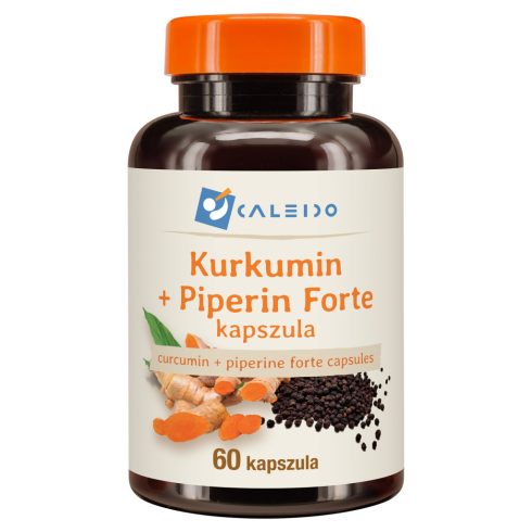 Caleido Curcumin + Piperine Forte Capsules 60 pcs