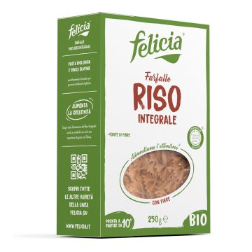 The Italian Felicia pastas are plant-based, organic, gluten-