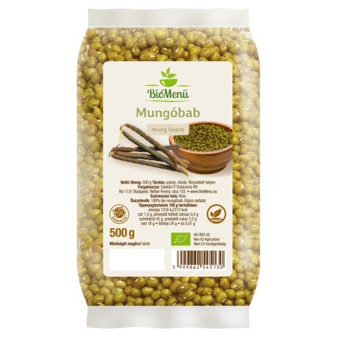BioMenü Organic Mung Beans 500 g