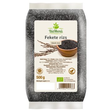 BioMenü Organic Black Rice 500 g