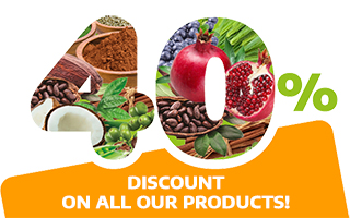 40% discount on ALL products!